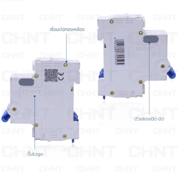 CHINT NXB-63 2P Model C เบรกเกอร์ 6A