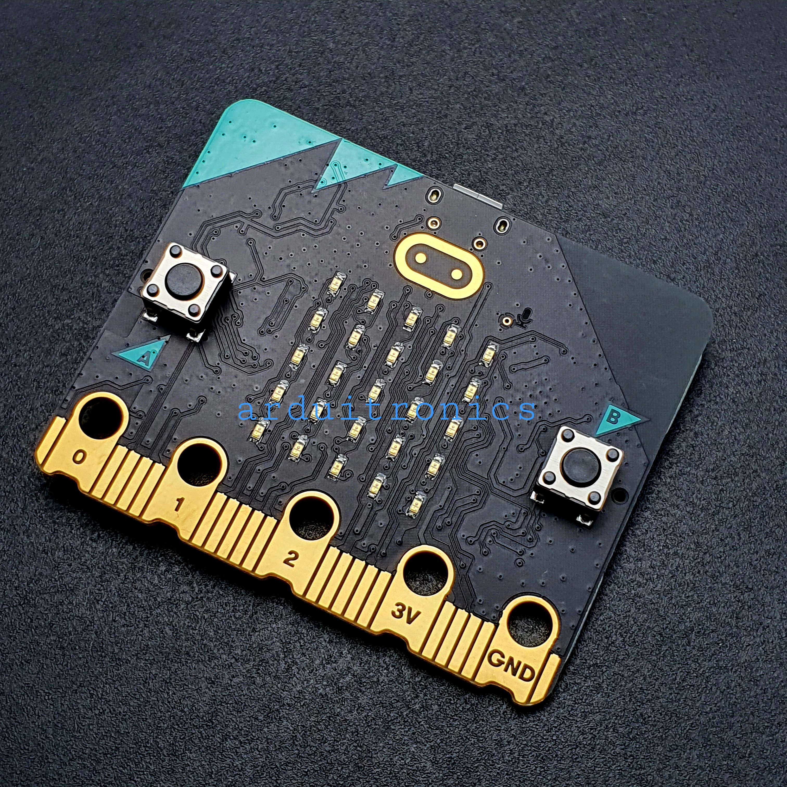micro:bit V2.2 Go Kit (BBC micro:bit V2.2, Upgraded Processor, Built-In Speaker And Microphone, Touch Sensitive Logo)