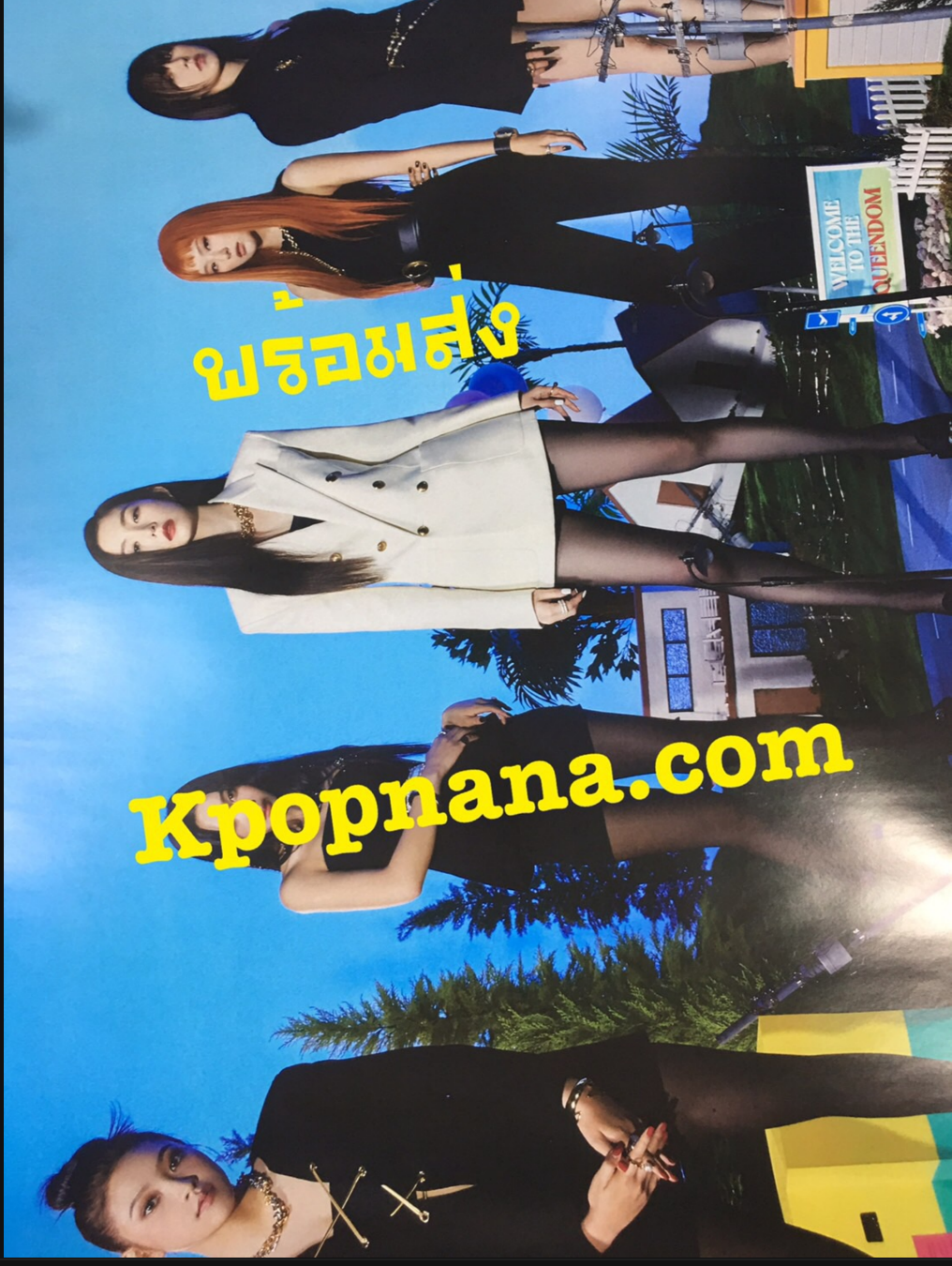 Red Velvet - Mini Album Vol.6 [Queendom] โปสเตอร์ แบบ ที่ 1 พร้อมส่ง + กระบอกโปสเตอร์