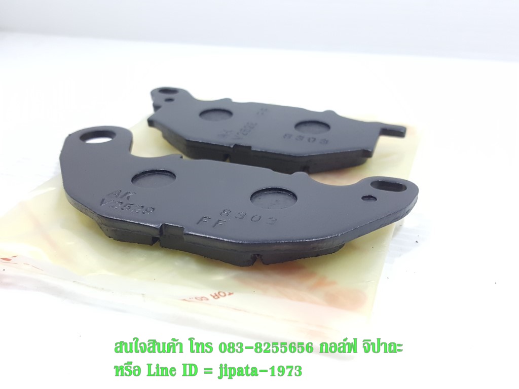 (Xmax 300) ชุดผ้าเบรคหน้าและผ้าเบรคหลัง Yamaha Xmax 300 งานเกรดเอ