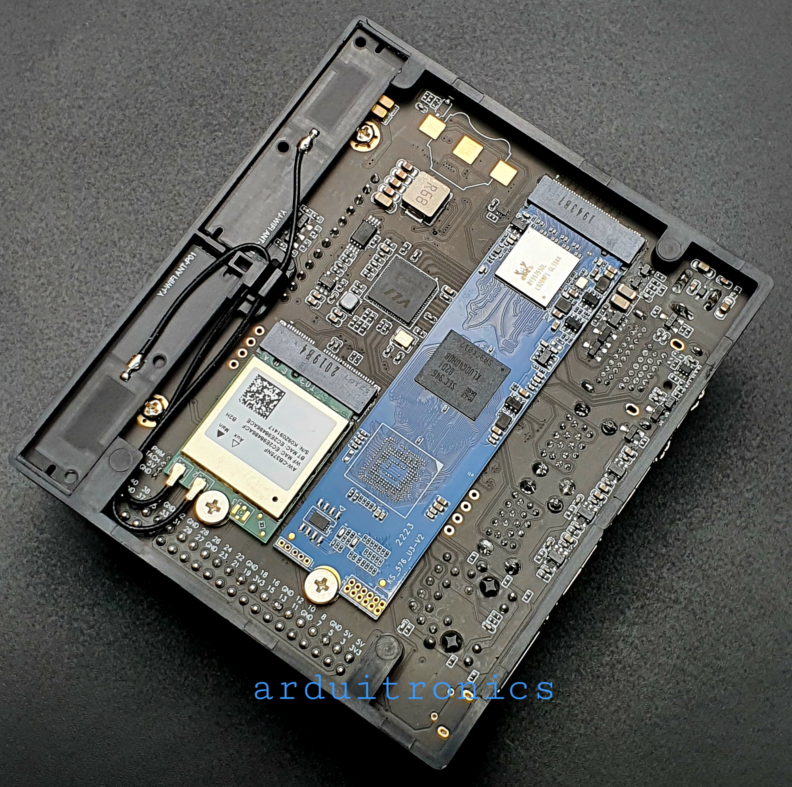 [pre-installed JetPack, 128GB SSD and WiFi] Jetson Xavier NX AI Dev. Kit (16GB RAM) - Alternative Jetson Xavier NX Dev Kit with Official Module