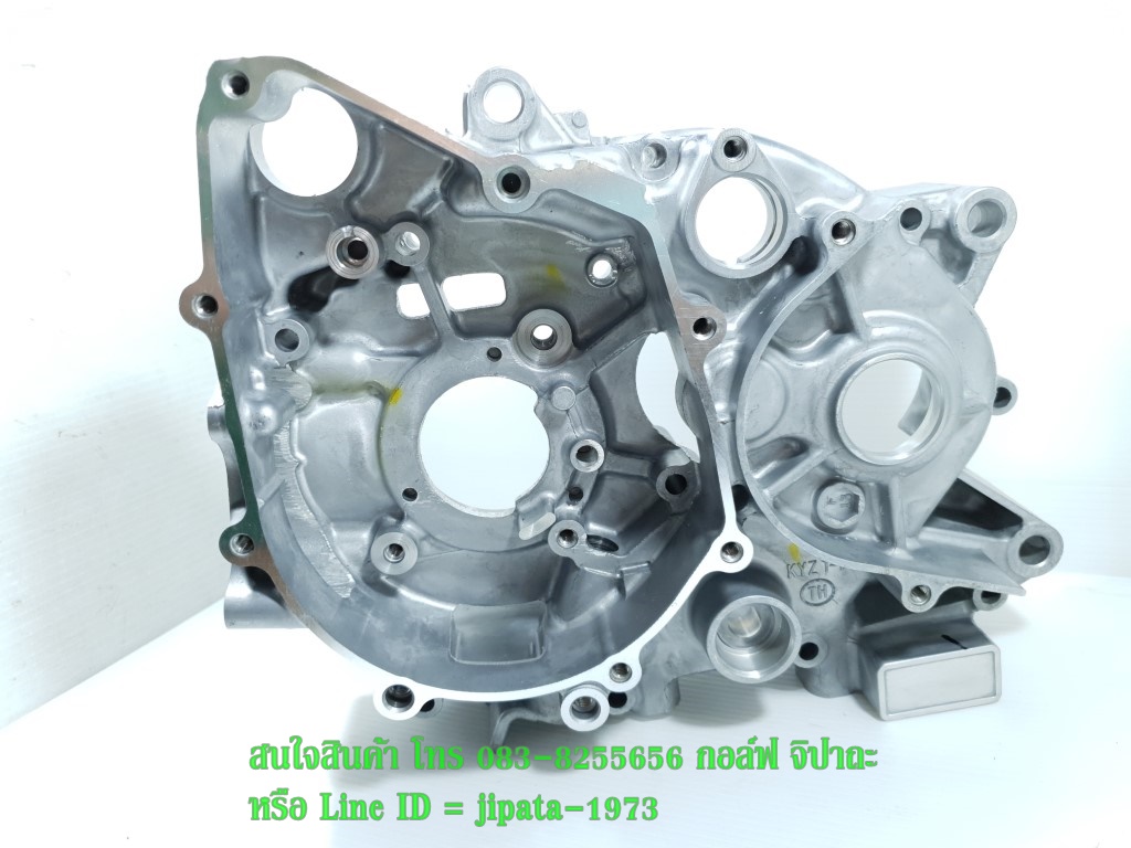 (Wave 125 i ปลาวาฬ) เรือนเครื่องยนต์ด้านซ้าย(สตาร์ทมือ) Honda Wave 125 i ปี 2012 แท้