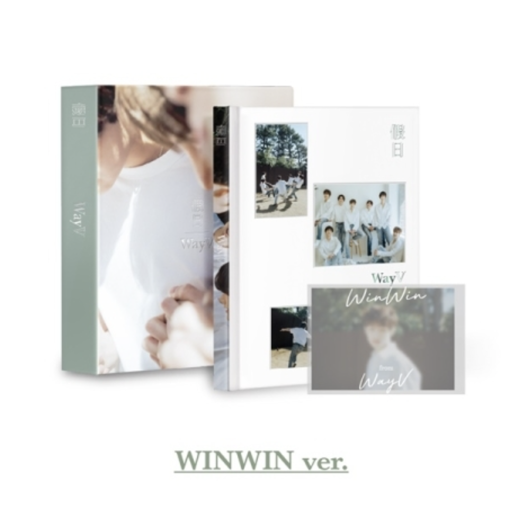 WayV - PHOTOBOOK [假日] แบบ WINWIN VER.