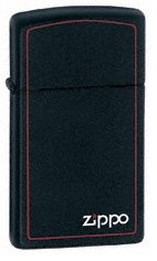 Zippo 1618 ZB Slim Black Matte 
