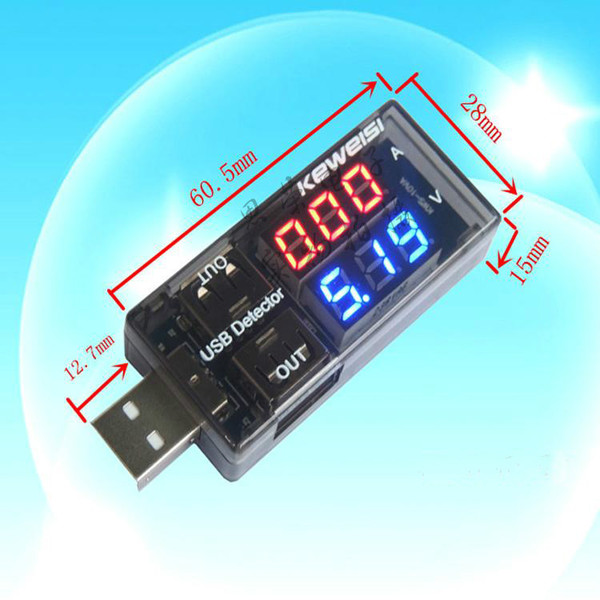 USB Charging Current Voltage Tester