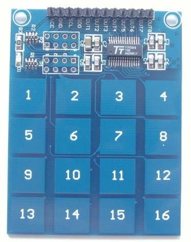 16-Way Switch Capacitive Touch Module