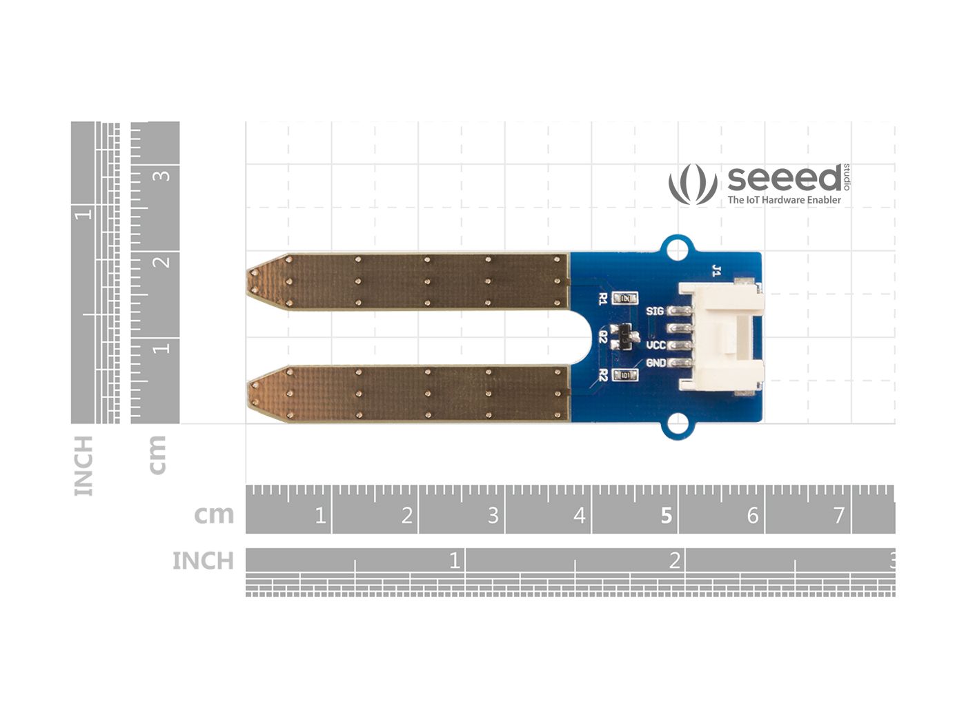 Grove - Soil Moisture Sensor (ของแท้จาก SeeedStudio, GD)