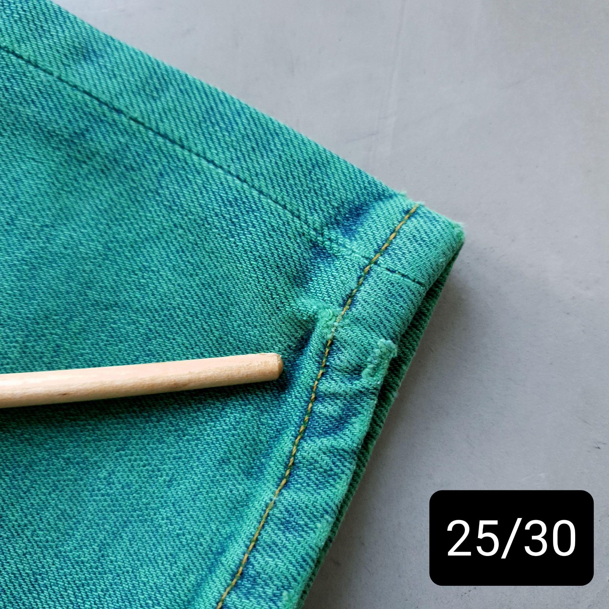 [DEFECT] High Kai Icon Green ยีนส์เขียวเอวสูง ทรงสกินนี่ Nudie Jeans ของแท้ 100%