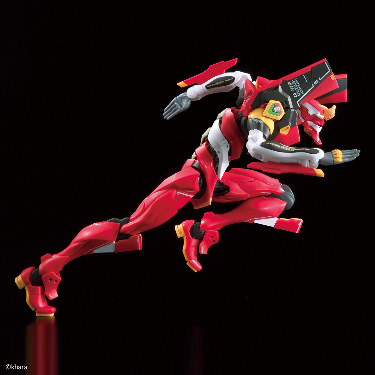 RG Regular General-Purpose Humanoid Battle Weapon Evangelion type-2 (EVA 02)