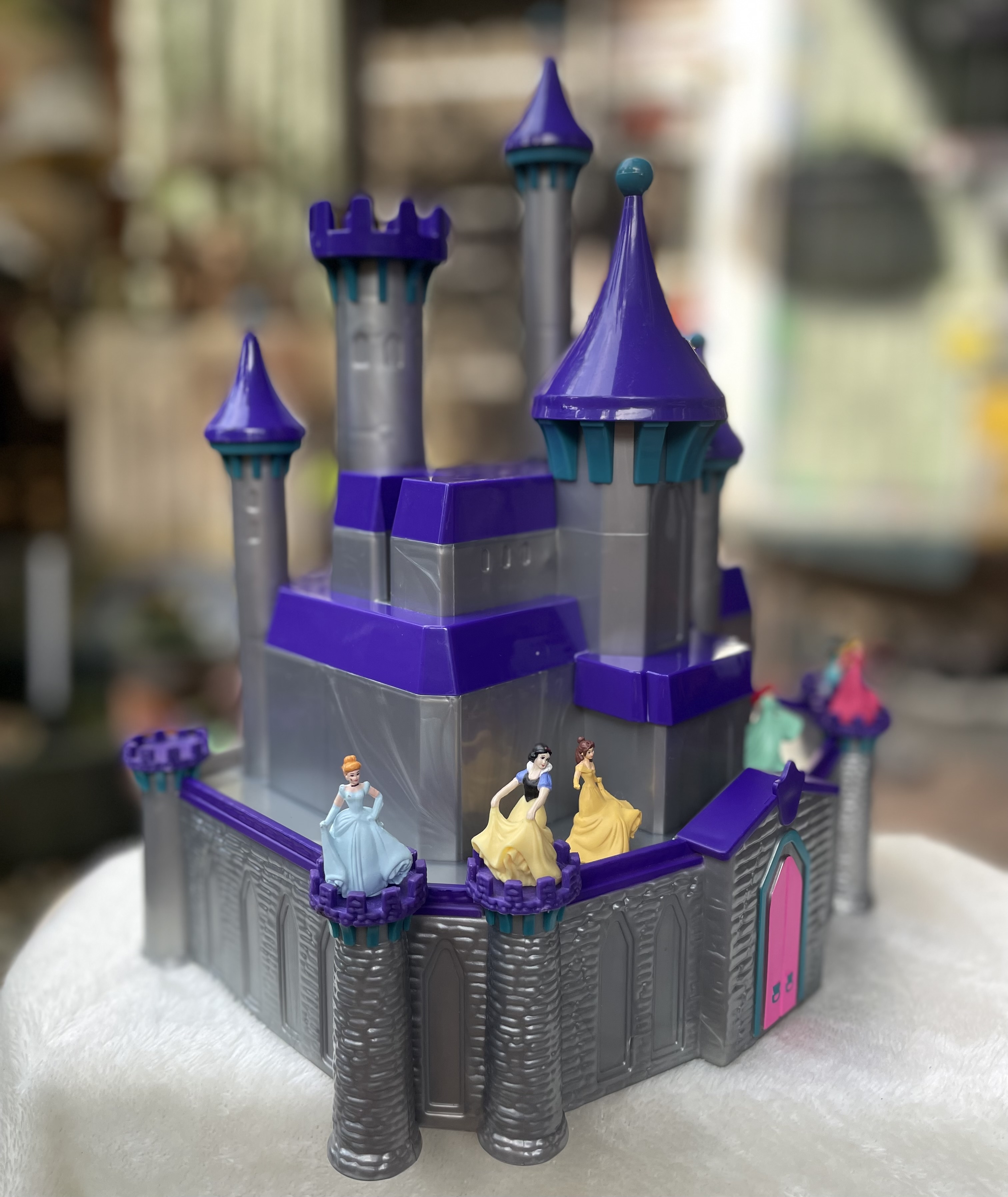 ถังป๊อปคอร์นปราสาทเจ้าหญิงดิสนีย์ ฉลองดิสนีย์ 100 ปี Disney Princess Castle Popcorn Bucket,celebrate Disney's 100th anniversary