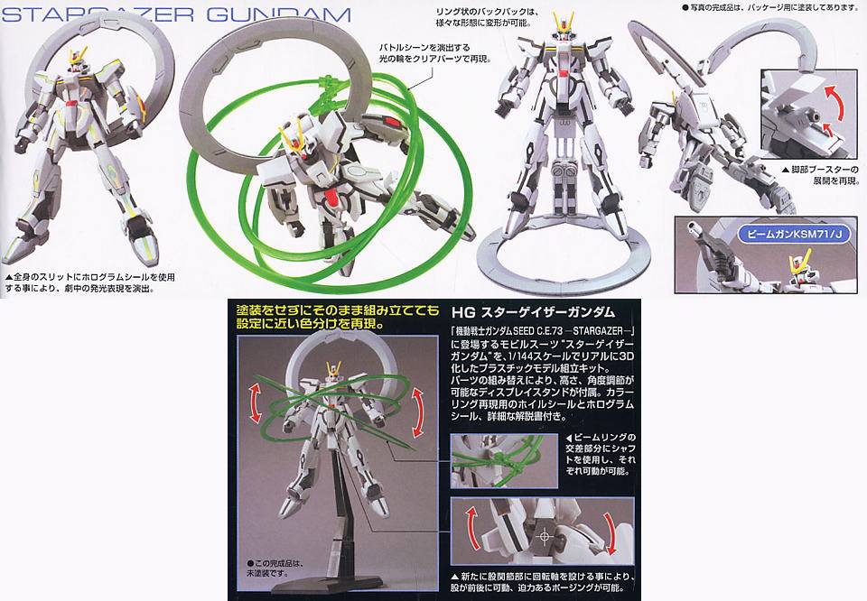 HG 1/144 GSX-401FW Stargazer Gundam