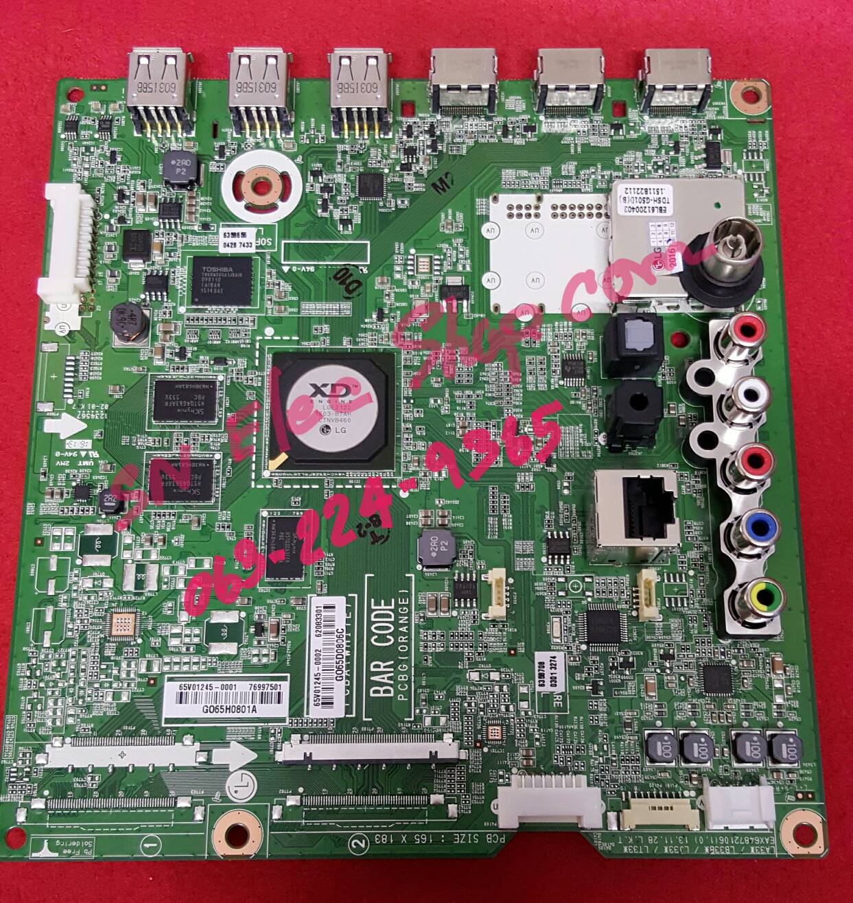 เมนบอร์ด LG : 42-47LN5710 EBR76997501; 62083301 EAX64872106(1.0)