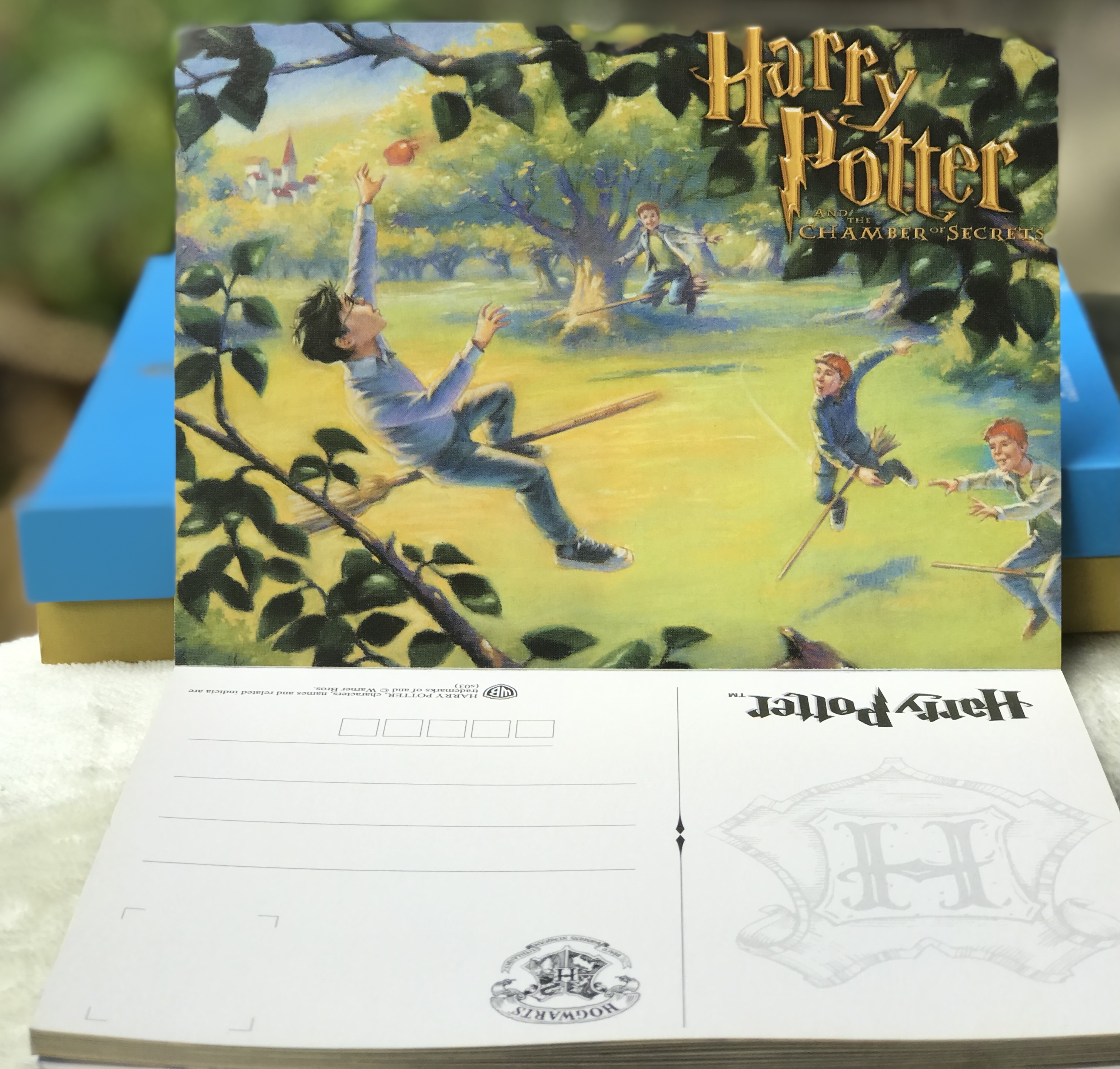 ราคาต่อเล่ม โปสการ์ดแฮร์รี่ พอตเตอร์ ในแต่ละเล่มมี 20 ใบ Postcard - Harry Potter and The Sorcerer's Stone / The Chamber of Secrets