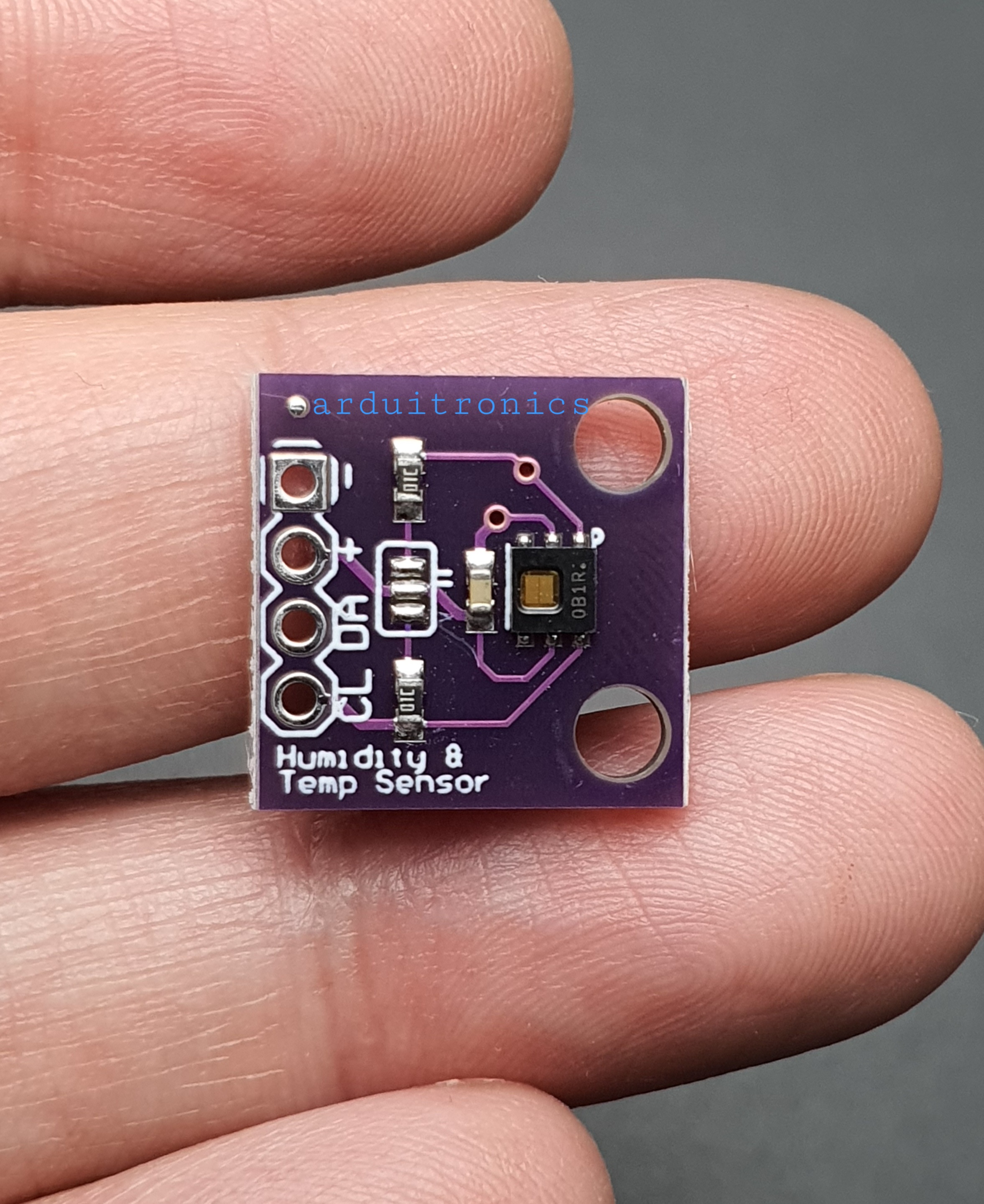 GY-213V-HDC1080 เซ็นเซอร์ความชื้นและอุณหภูมิแบบ digital ติดต่อแบบ I2C