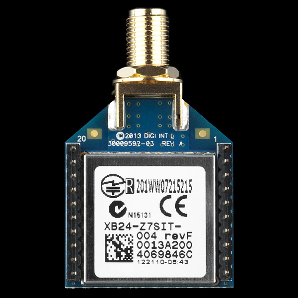 XBee 2mW RPSMA - Series 2 (ZigBee Mesh)
