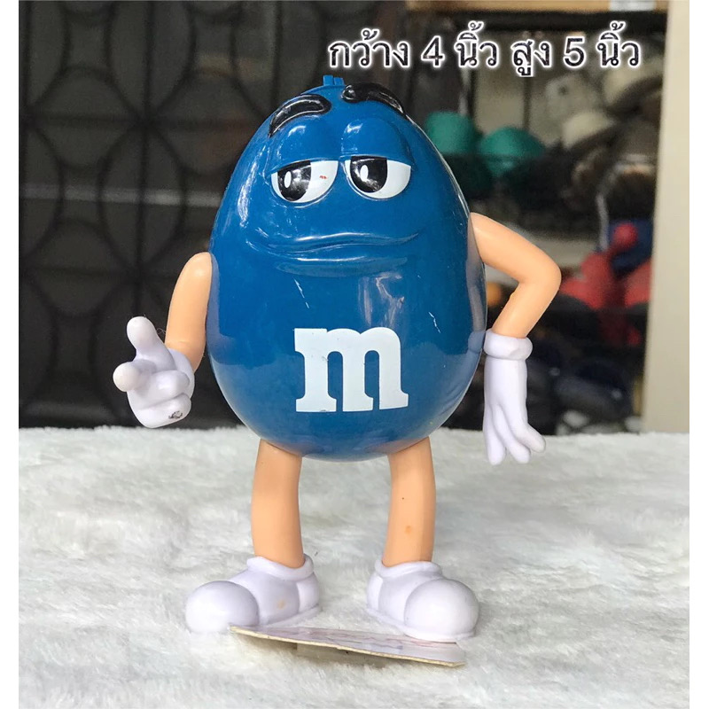 มือสอง ราคาต่อชิ้น โมเดล ตุ๊กตา M&M เอ็ม แอนด์ เอ็ม ฝาหลังเปิดได้ แขนขาขยับไม่ได้ สะสม ตั้งโชว์ ตกแต่งบ้าน
