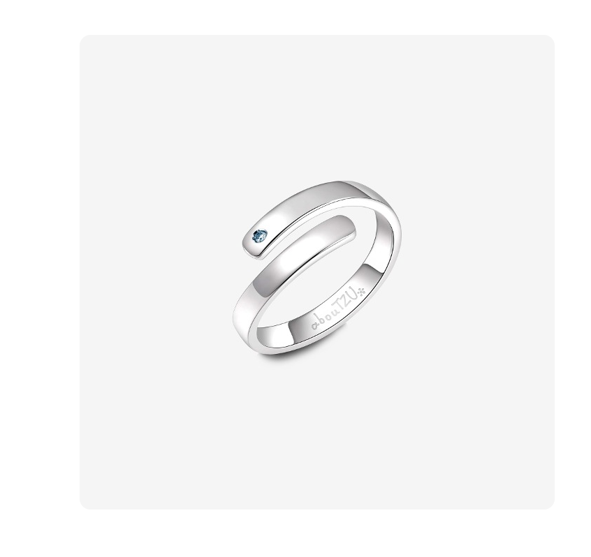 TWICE - TZUYU "abouTZU" Official Merch ของสะสม Logo Ring