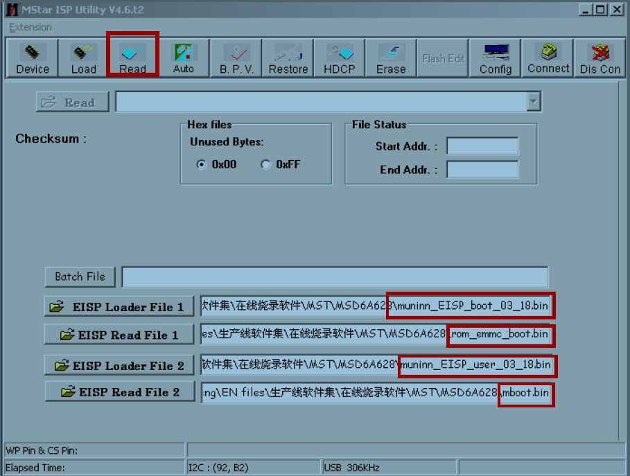 Mstar programmer ISP