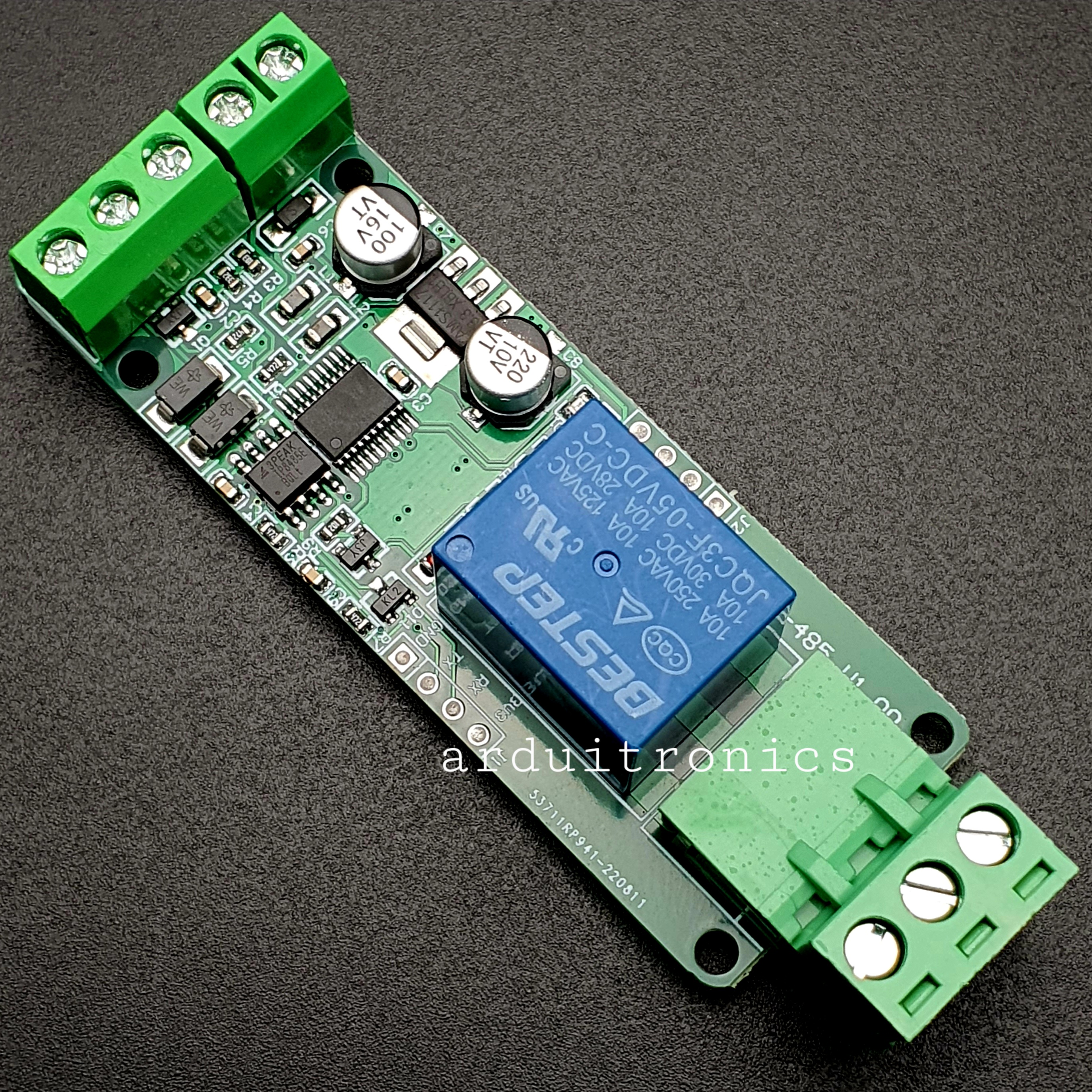 Modbus - RTU 1 Channel Relay Module RS485/TTL (5V)