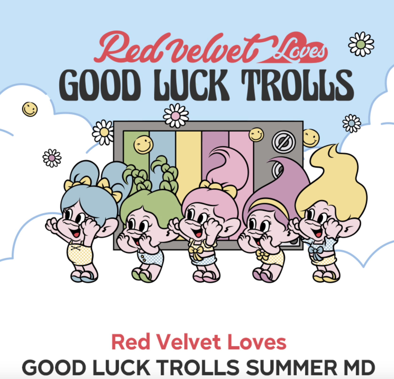 Red Velvet - Loves GOOD LUCK TROLLS รับสั่ง ลงราคา คืนนี้ค่ะ