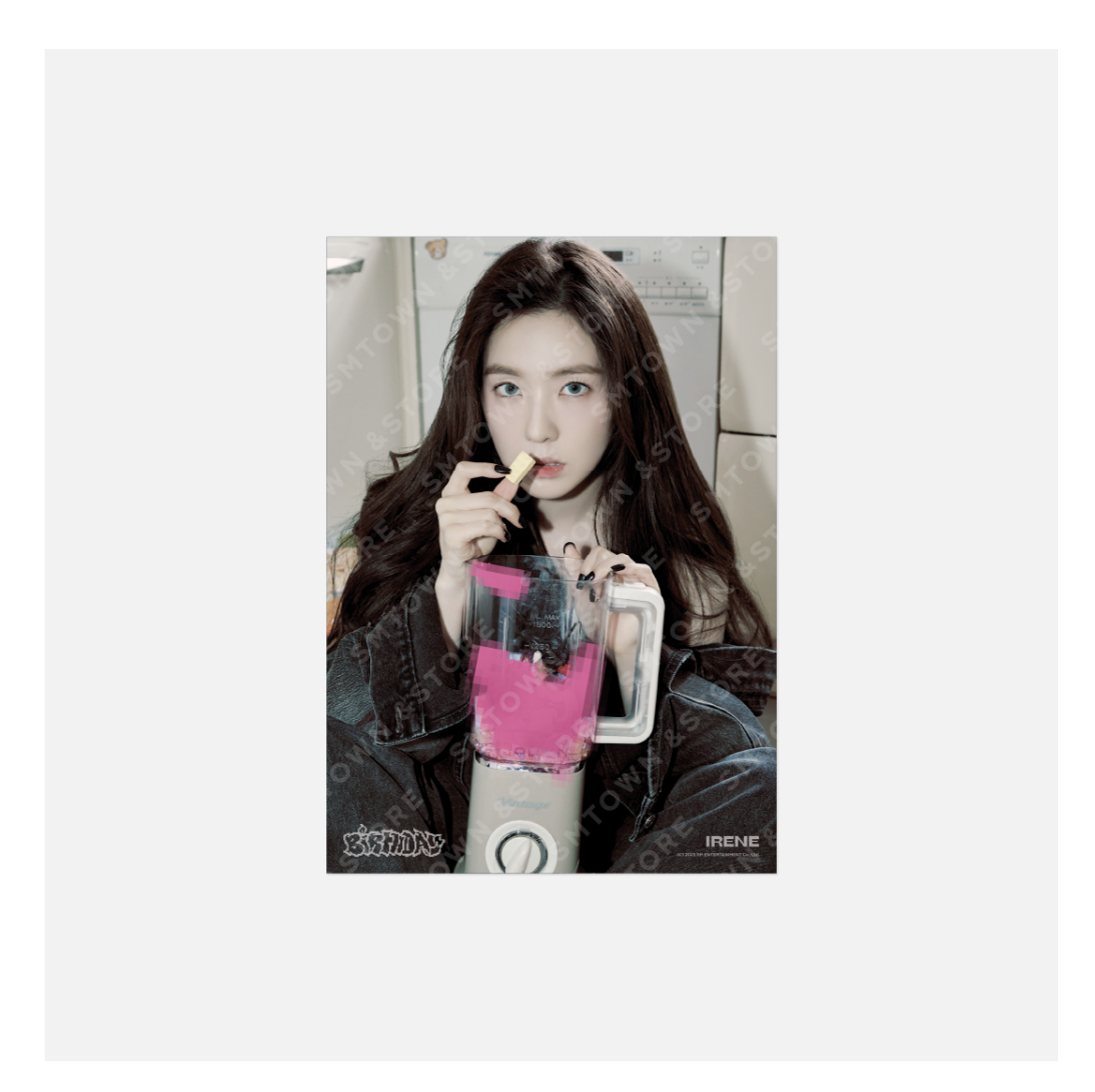 Red Velvet - Red Velvet ‘The ReVe Festival 2022 - Birthday’ MD Collection - A4 PHOTO - แบบ irene