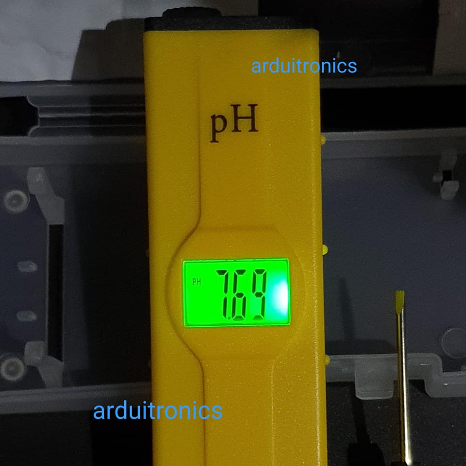 ปากกาวัดค่ากรดด่าง PH Test Pen สีเหลือง ( pH-2011 ) + Free PH Buffer Powder