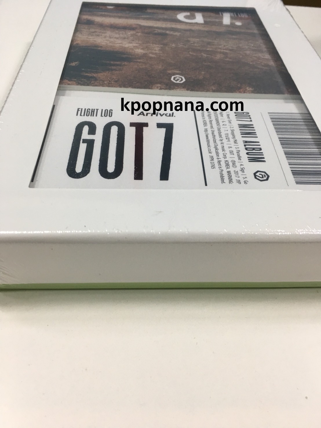 GOT7 - Album [FLIGHT LOG : ARRIVAL] หน้าปกEVER VER