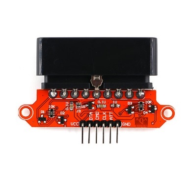 PS2 / PS3 Joystick Adapter to SPI for Arduino (หัวต่อนอนราบขนานกับ PCB) อะแดปเตอร์แปลงหัว PS2 / PS3 เป็นขาต่อแบบ SPI