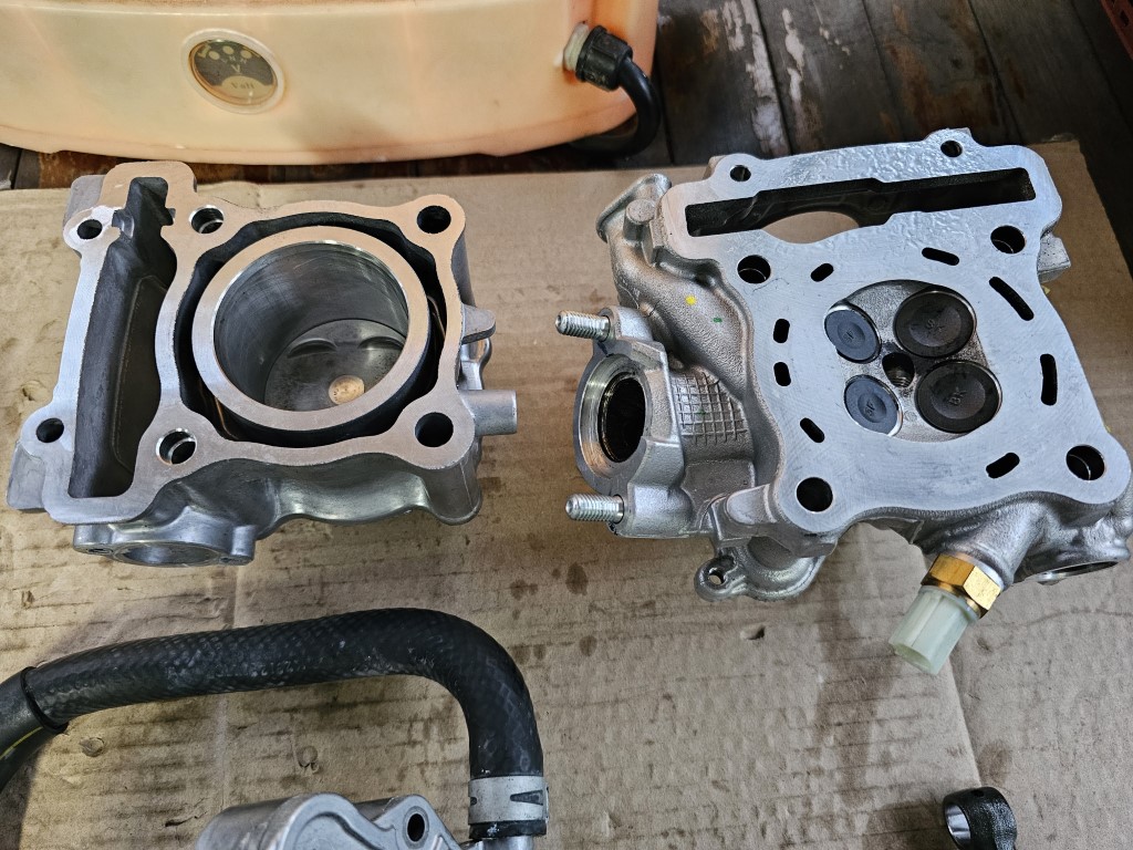 (Aerox) ชุดเครื่องยนต์แบบแยกชิ้น Yamaha Aerox 2021 แท้ (สินค้า Test Run)