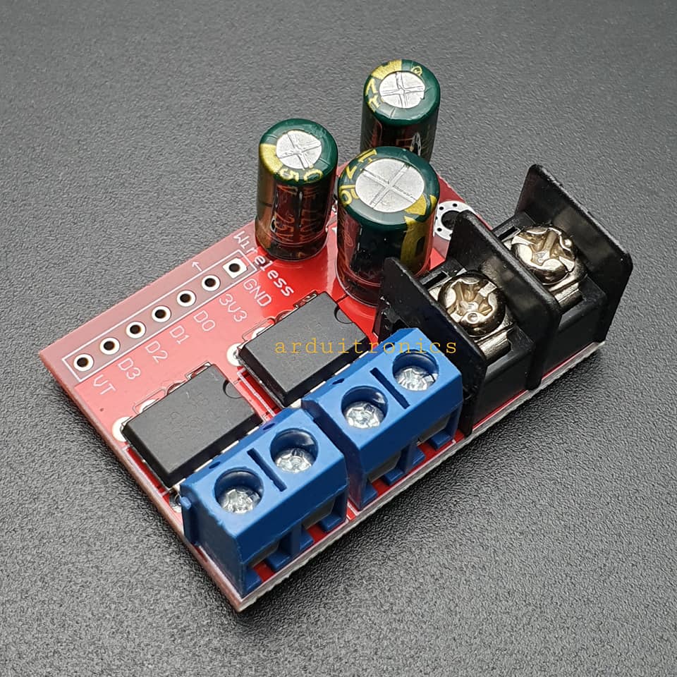 Motor Driver PWM dual DC motor 5A super L298N โมดูลขับมอเตอร์แบบ PWM 3-14V 5A