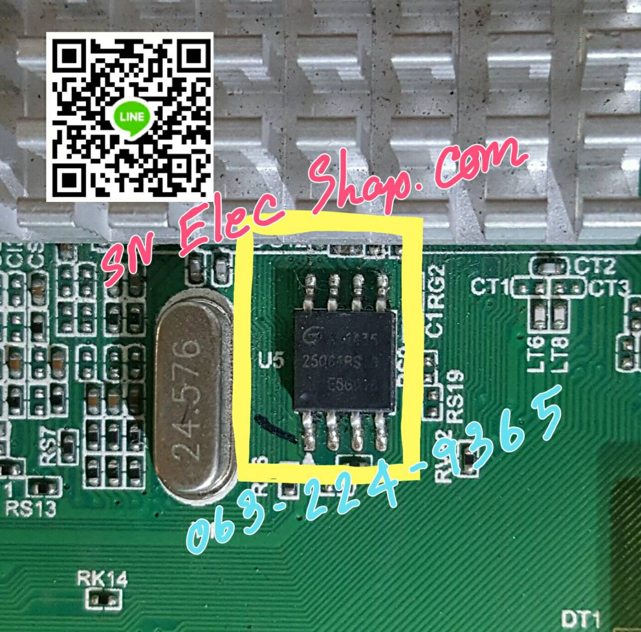 IC MEMORY ACONATIC : รุ่น AN-LT3215 ตำแหน่ง U5 พาร์ทบอร์ด TP.SIS231.PT851 เบอร์จอ BOEI320WX1 เท่านั้น