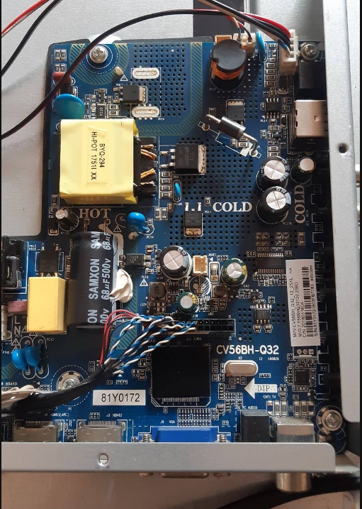 IC MEM PRISMAPRO พาร์ทบอร์ด CV56BH-Q32 จอ32นิ้ว