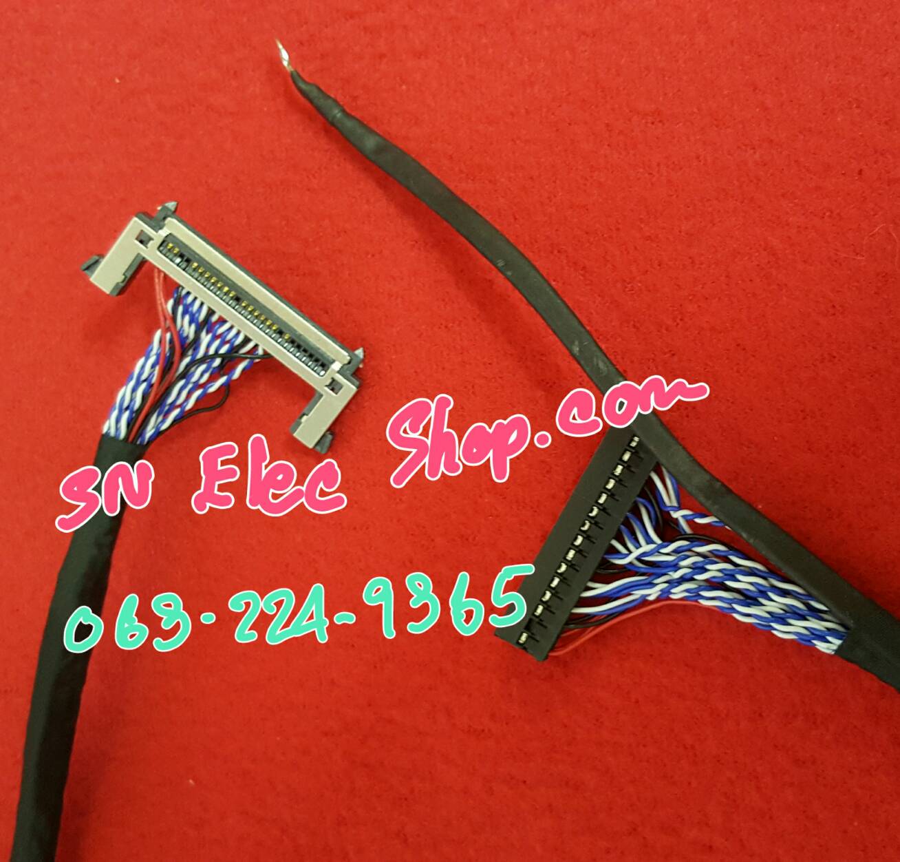 สายแพ บอร์ด LCD,LED Universal : แบบที่ 5 FHD 51P L (ไฟซ้าย)