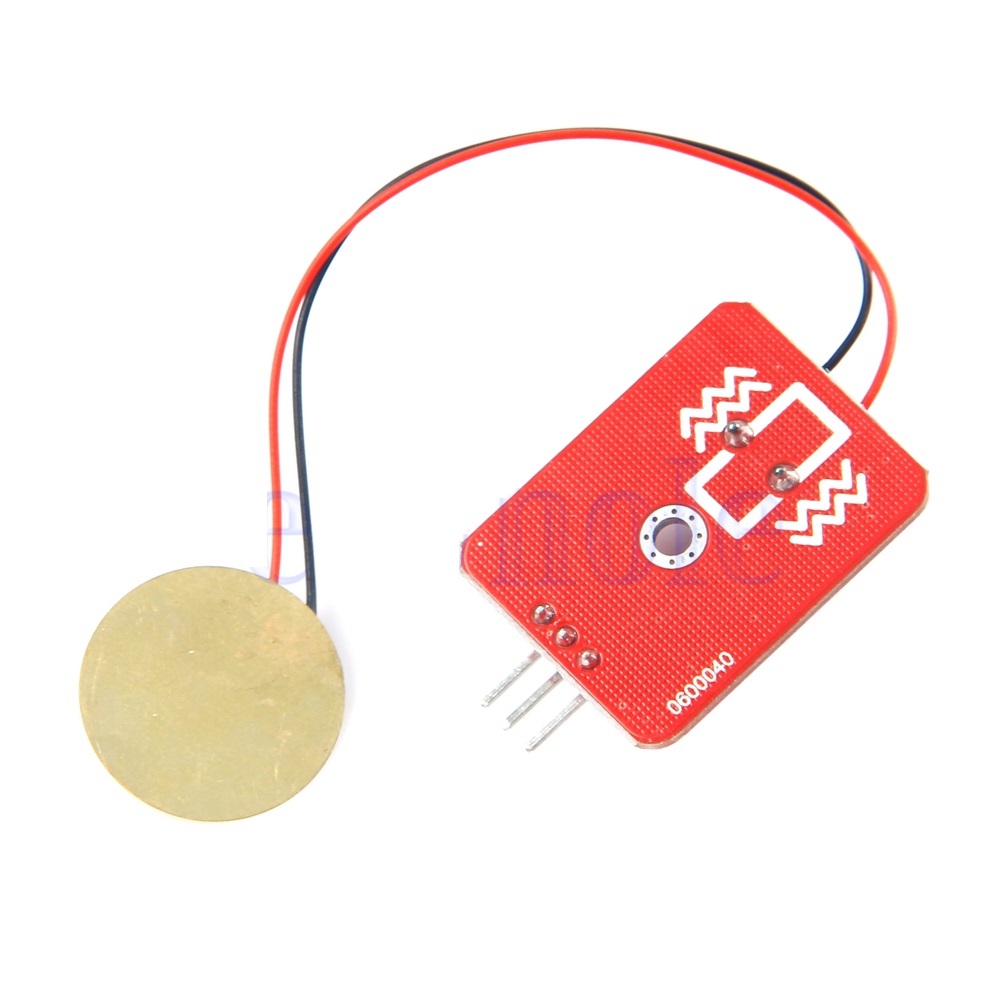 KEYES Analog Piezoelectric AA2758 Ceramic Piezo Vibration Sensor Module