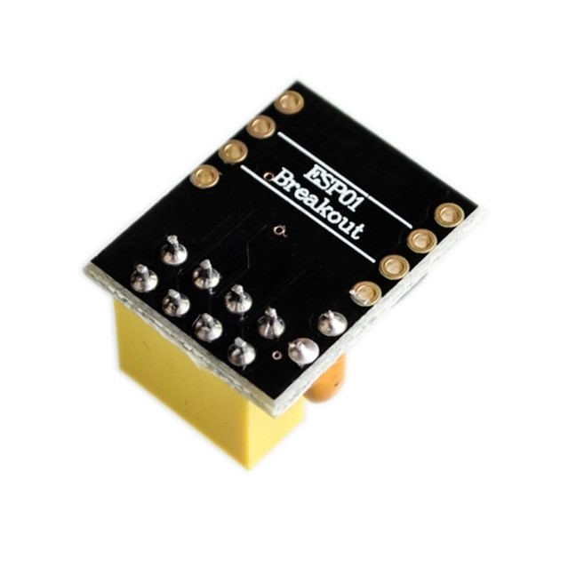 ESP8266 ESP-01 ESP-01S Adapter Breakout อะแดปเตอร์แปลงขา ESP8266 รุ่น ESP-01 พร้อมสกรีนตำแหน่งขา สำหรับทดลอง