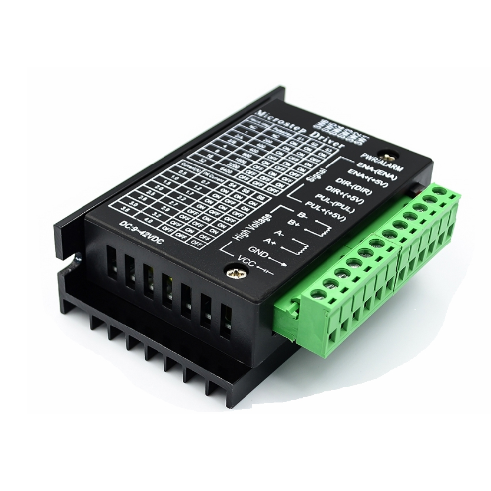 TB6600 Microstep Driver Peak 4A, 9-42VDC (IC TB67S109AFTG) 2-Phase