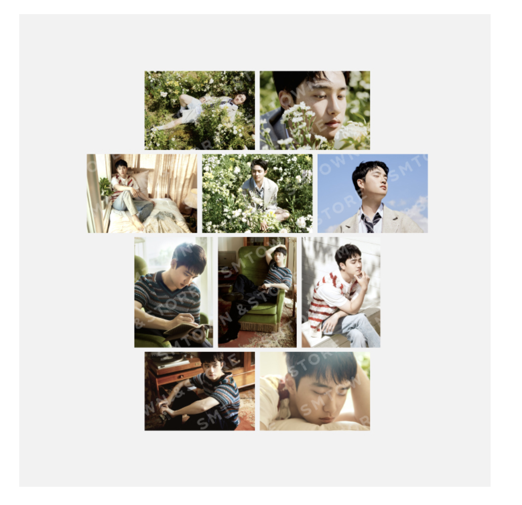 EXO - D.O. - The 1st Mini Album ‘공감’ - Postcard Book (ได้ 10 รูปนะคะ )