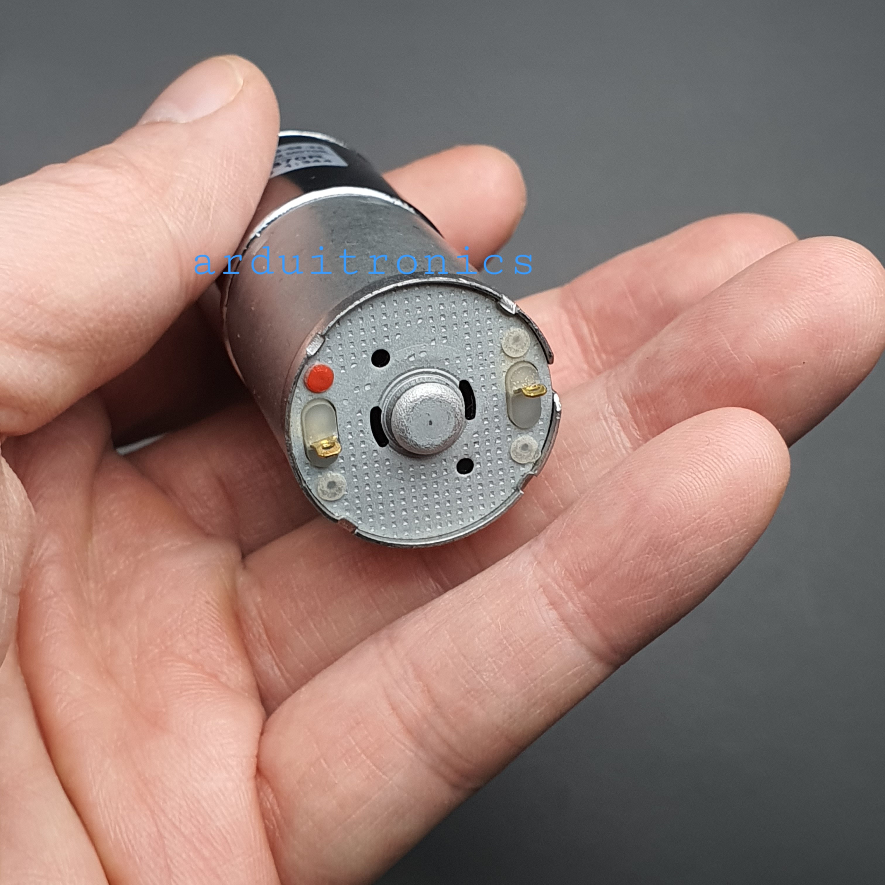 DC Motor Model 25GA370R มอเตอร์เกียร์ แกนกลาง รุ่น25 DC 12V:15RPM 25GA370R-12V-15