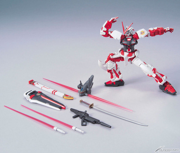 HG 1/144 MBF-P02 Gundam Astray Red Frame (Flight Unit)