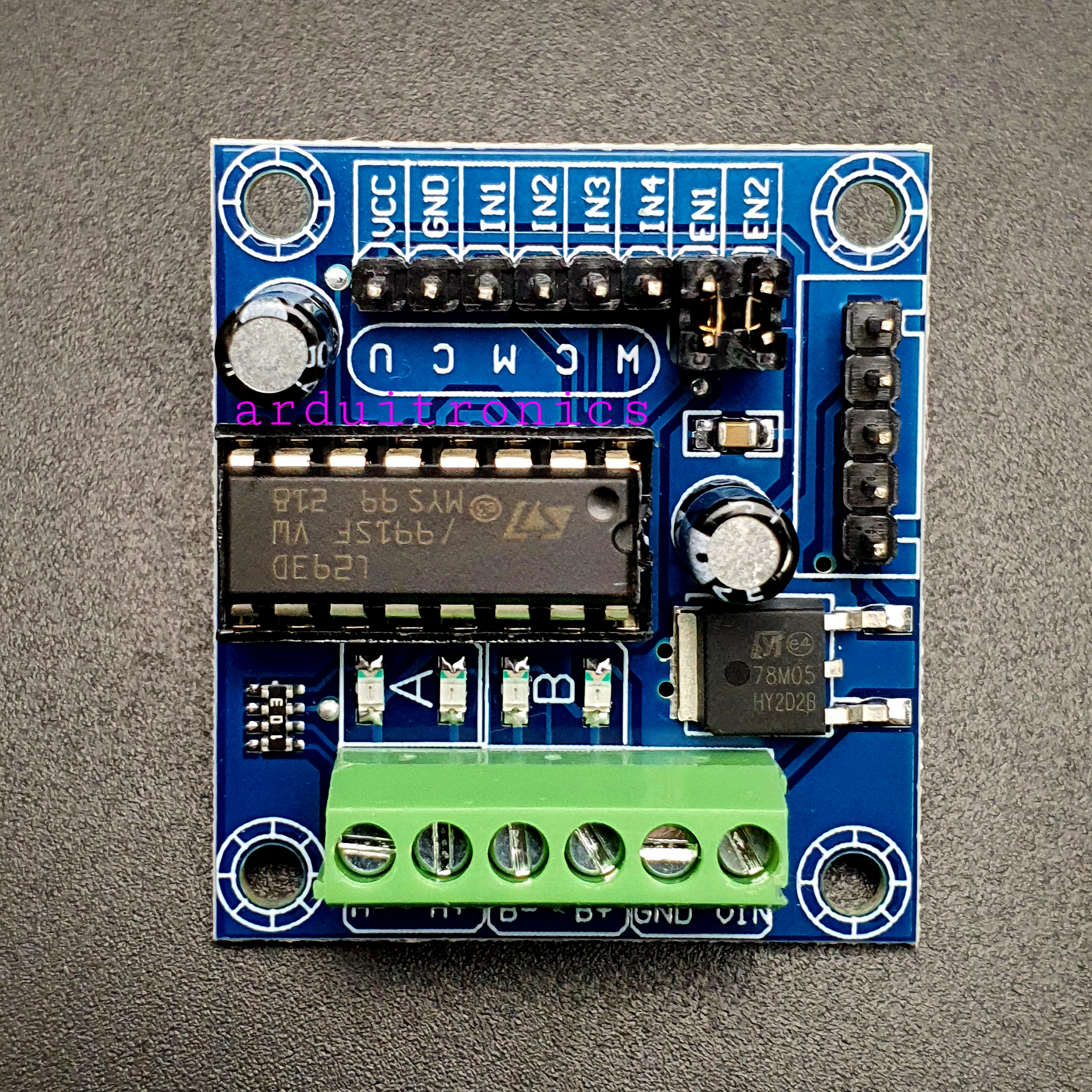L293D Mini Motor 4 Channel Drive Shield บอร์ดขับมอเตอร์ขนาดเล็ก