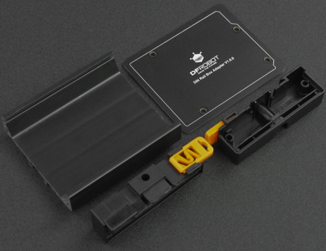 DIN Rail Mount Bracket for Arduino UNO R3 / Leonardo (แท้ DFRobot)