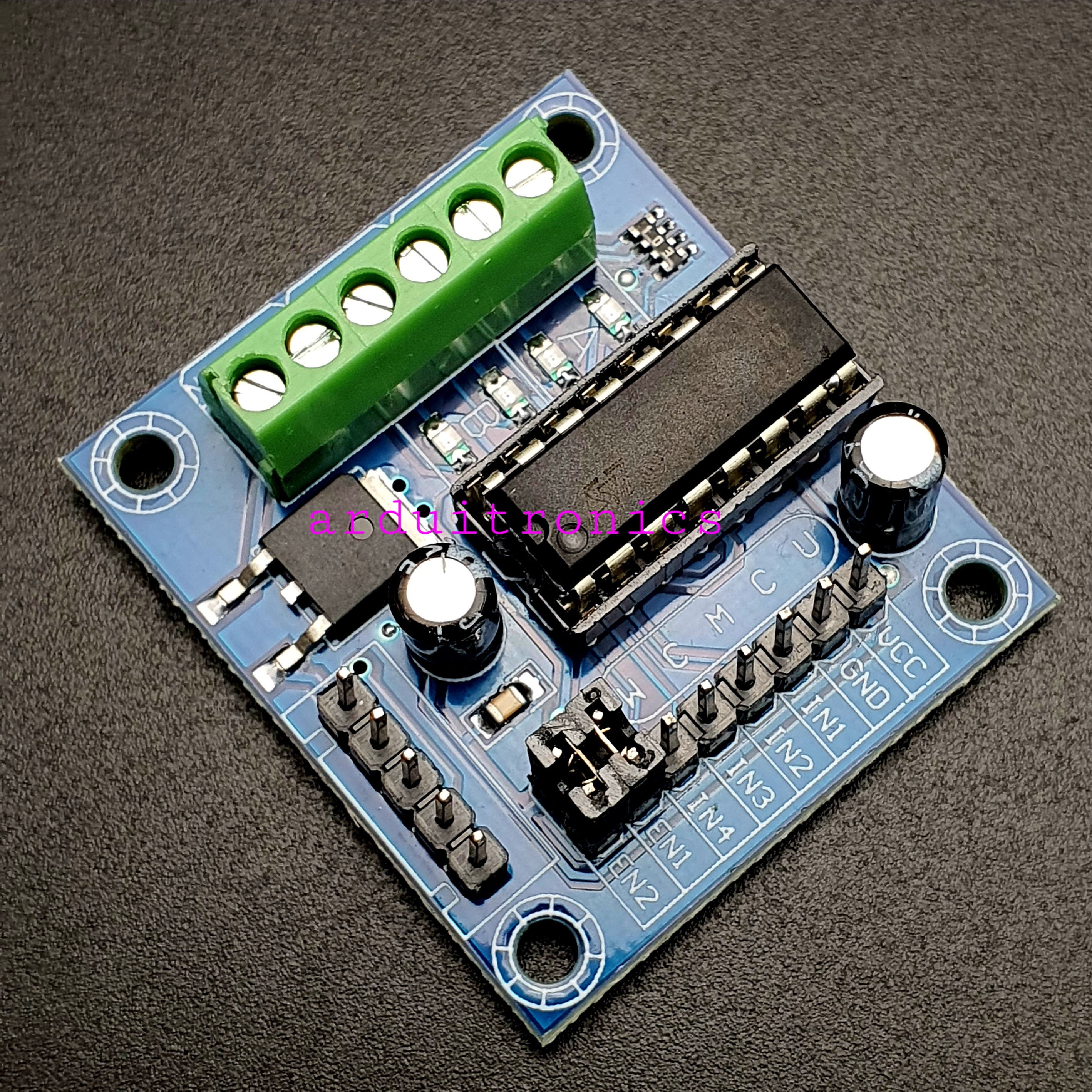 L293D Mini Motor 4 Channel Drive Shield บอร์ดขับมอเตอร์ขนาดเล็ก