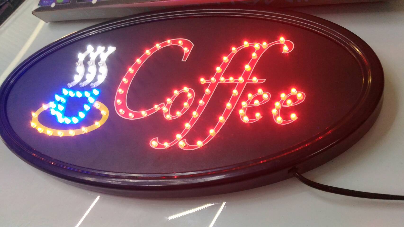 ป้ายไฟcoffee ป้ายCOFFEE ป้ายกาแฟ
