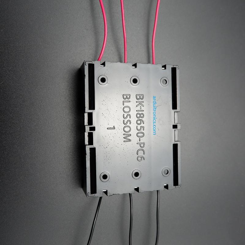 Battery Box รางถ่าน 18650 จำนวน 3 ก้อน แบบแยกอิสระ จ่ายไฟได้ 3.7V ต่อก้อน