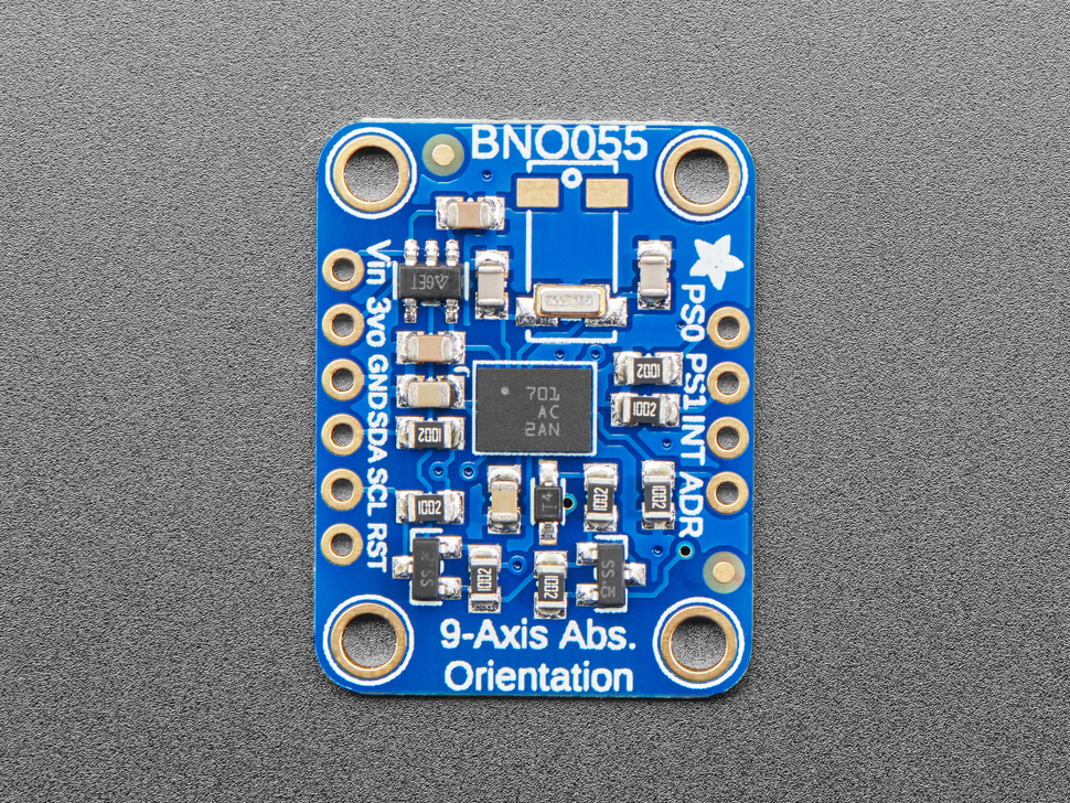 Adafruit 9-DOF Absolute Orientation IMU Fusion Breakout - BNO055 (Made in USA)
