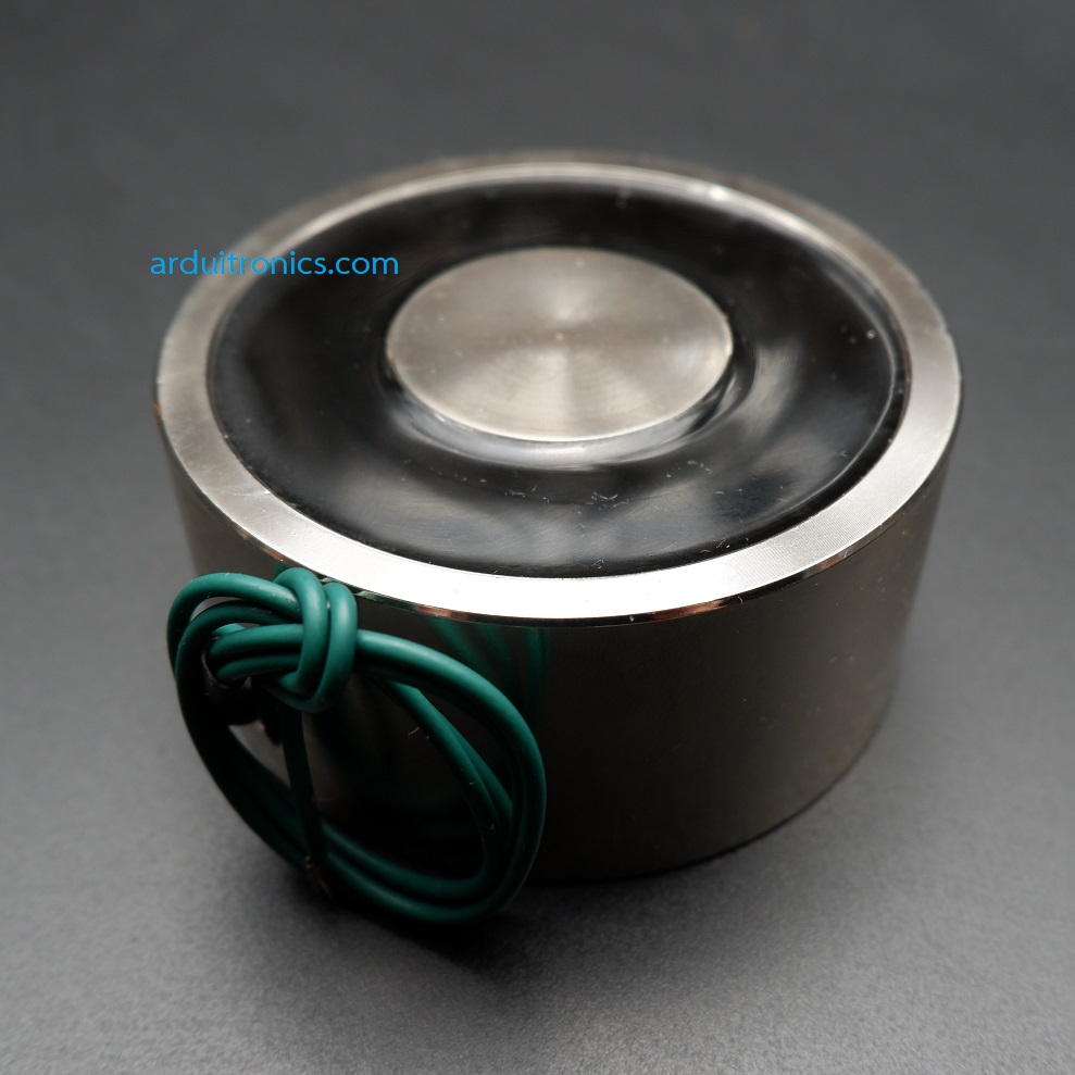 12V Electric Lifting Magnet 80Kg / Electromagnet Solenoid Lift Holding 80Kg