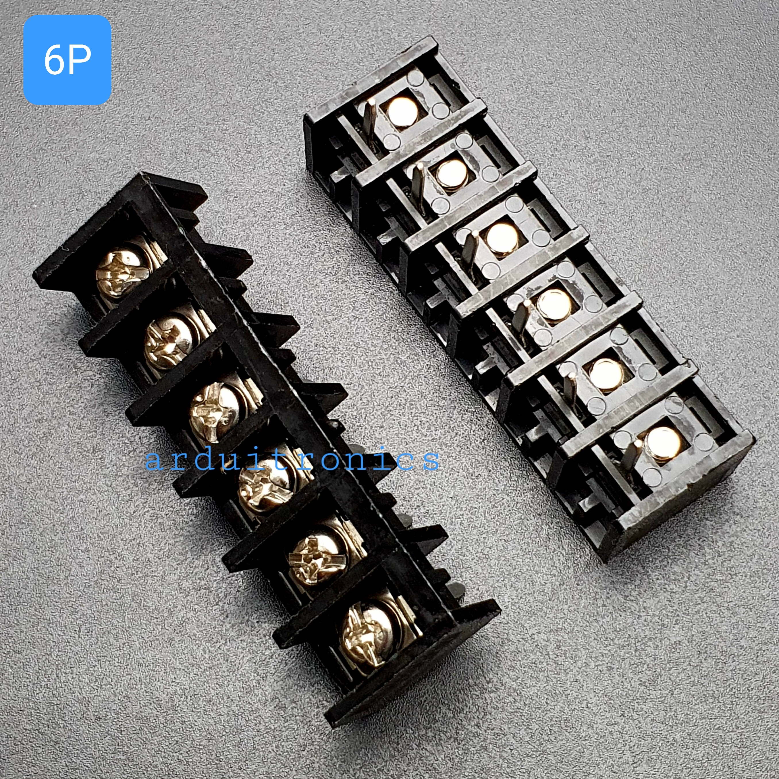 ขั้วต่อ Terminal Block HB-9500 (25A) แบบ 6 ช่อง