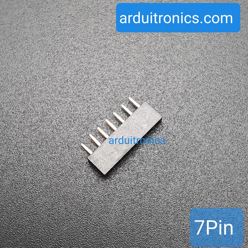 1x7P 2.0mm H4.3mm Pitch Single Row Female