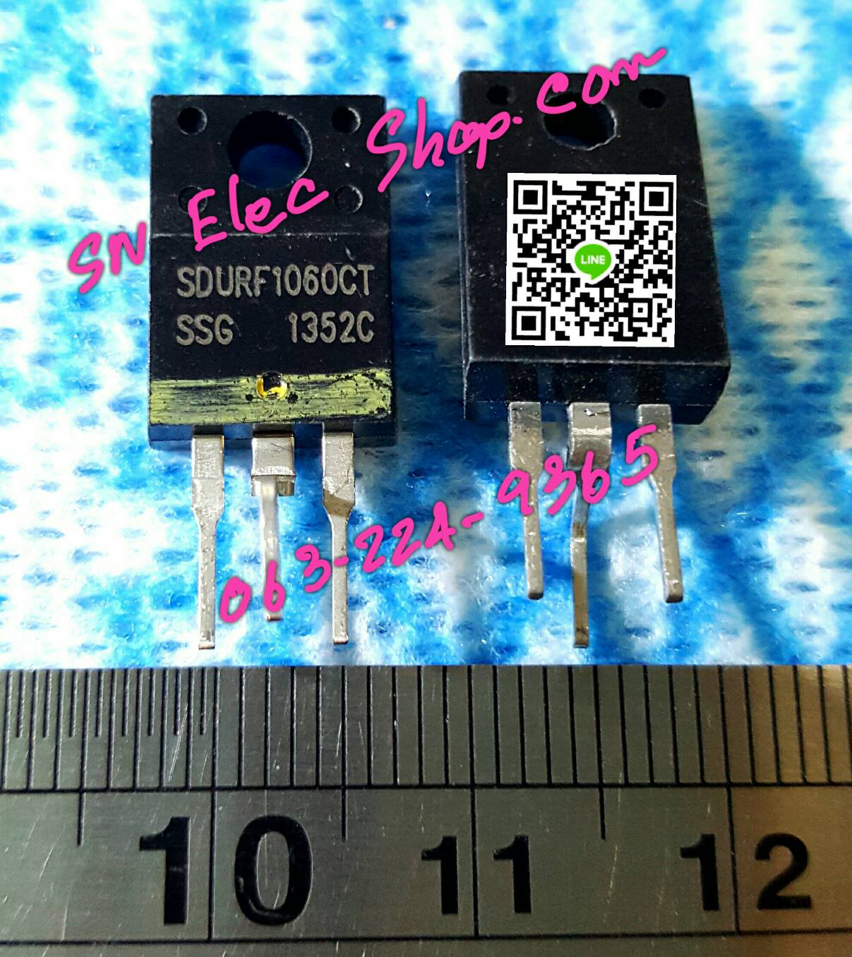 SDURF1060CT 10A. 600V.