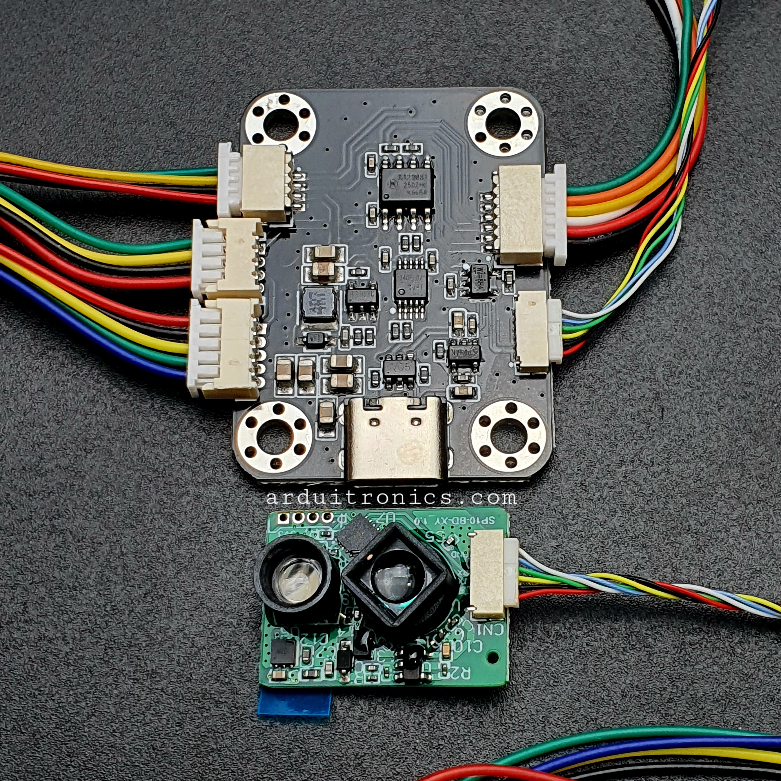 TSD20 DTOF Single Point LiDAR, 20m Range, 200Hz (with Adapter Board)